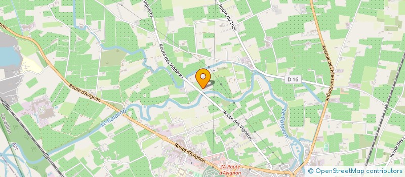 localisation de l'entreprise SEMIDIS  CAVAILLON