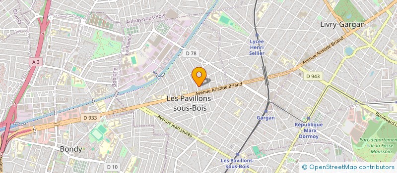 localisation de l'entreprise SEMIH à LES PAVILLONS-SOUS-BOIS