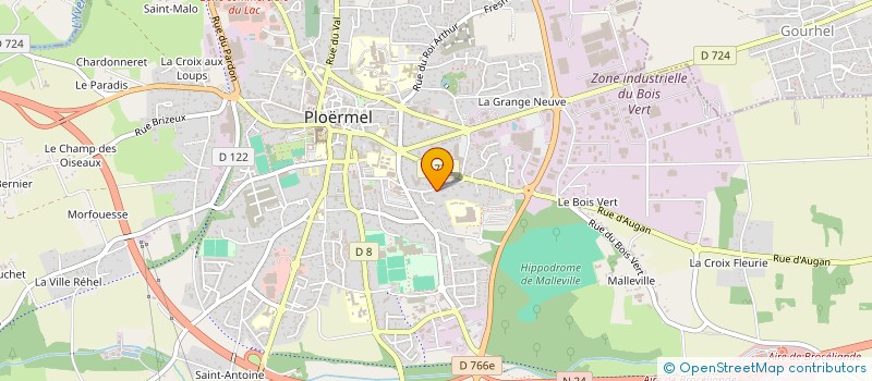 localisation de l'entreprise SEMIKE  LA BAULE-ESCOUBLAC