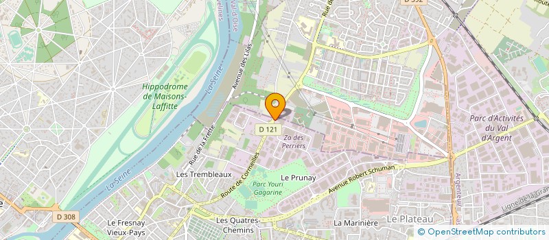 localisation de l'entreprise SEMIKRON DANFOSS  SARTROUVILLE