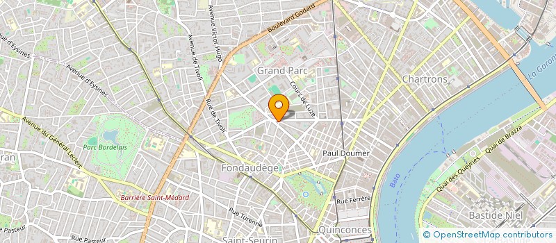 localisation de l'entreprise SEMILLA à BORDEAUX