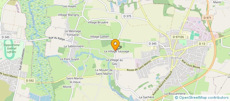 localisation de l'entreprise SEMILLAS  BREHAL