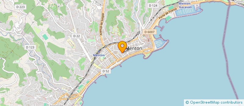 localisation de l'entreprise SEMIM à MENTON