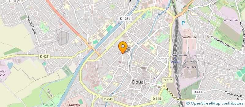 localisation de l'entreprise SEMINAIRE DE LANNOY à DOUAI