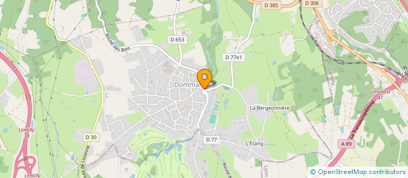 localisation de l'entreprise SEMINAIRE TOURISME DEVELOPPEMENT  DOMMARTIN