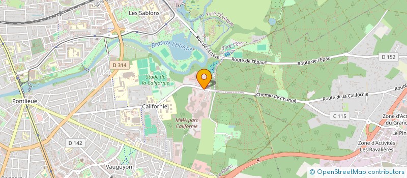 localisation de l'entreprise SEMINBAIL  LE MANS