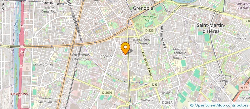 localisation de l'entreprise SEMIO  GRENOBLE