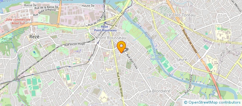localisation de l'entreprise SEMIO-NEGO à REZE