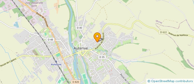 localisation de l'entreprise SEMIOSPORT  AUTERIVE