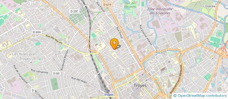 localisation de l'entreprise SEMIOTAG à TROYES
