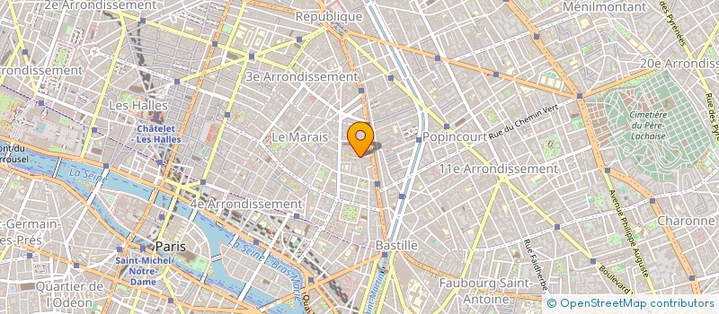 localisation de l'entreprise SEMIOTICIAN  PARIS