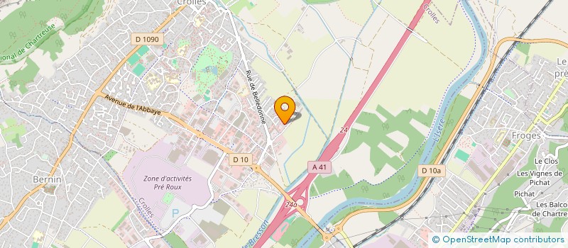 localisation de l'entreprise SEMIR YAKOUB à CROLLES