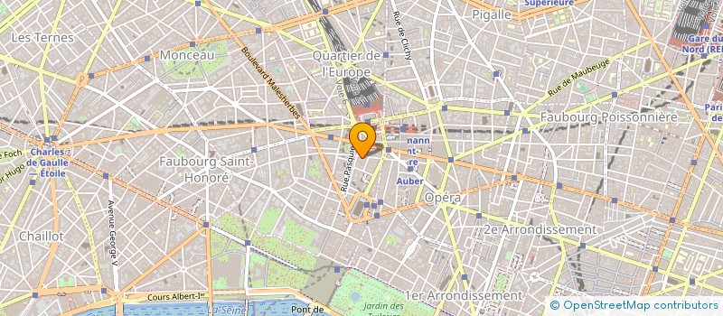 localisation de l'entreprise SEMIRAMIS  PARIS