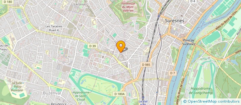 localisation de l'entreprise SEMIRAMIS à SURESNES