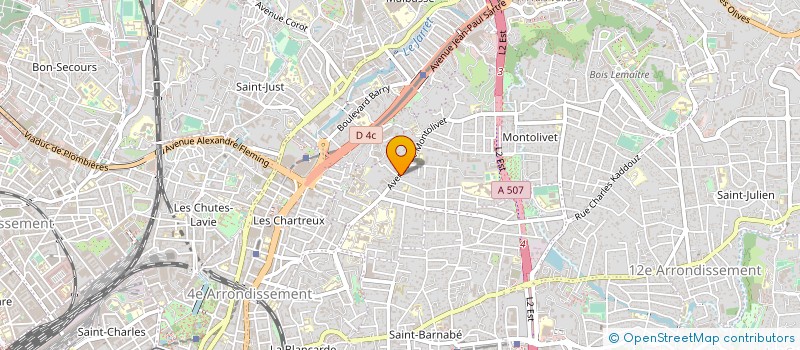 localisation de l'entreprise SEMIRAMIS à MARSEILLE