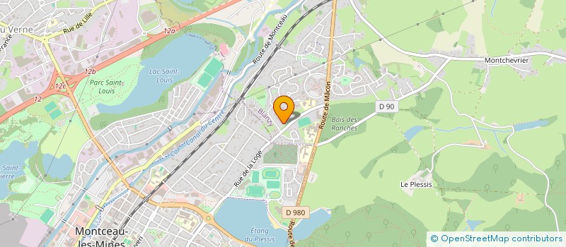 localisation de l'entreprise SEMIRAMIS  BLANZY