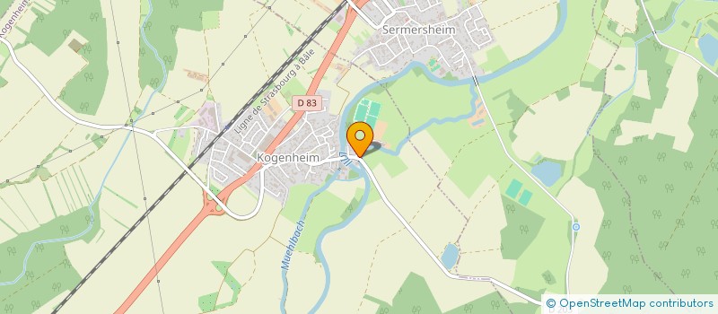 localisation de l'entreprise SEMITA à KOGENHEIM