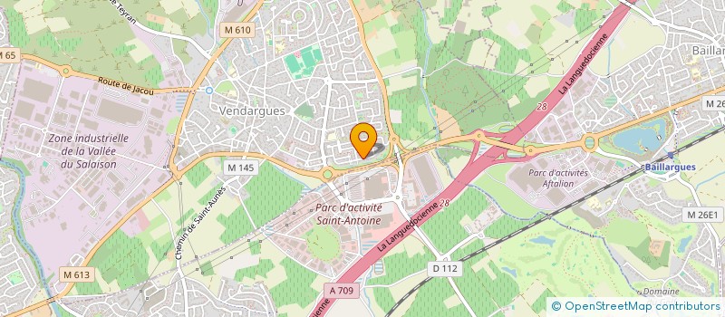 localisation de l'entreprise SEMITI INVEST à VENDARGUES