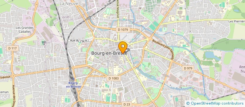 localisation de l'entreprise SEMIX à BOURG-EN-BRESSE