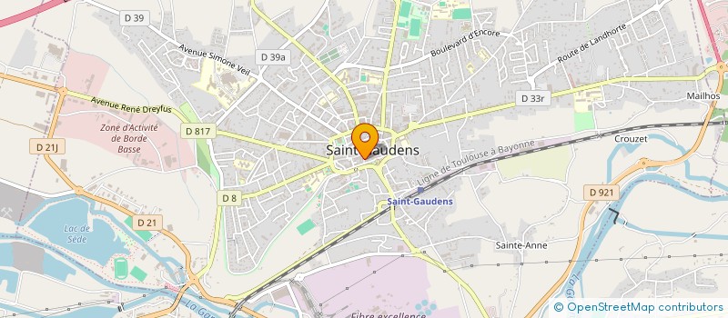 localisation de l'entreprise SEML EPICURE à SAINT-GAUDENS