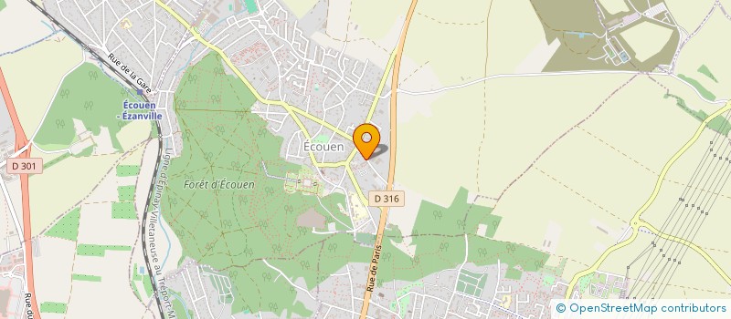 localisation de l'entreprise SEMM  ECOUEN