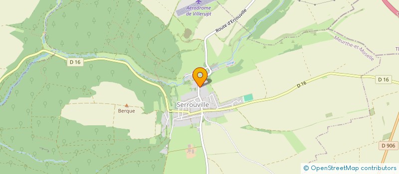 localisation de l'entreprise SEMM  SERROUVILLE