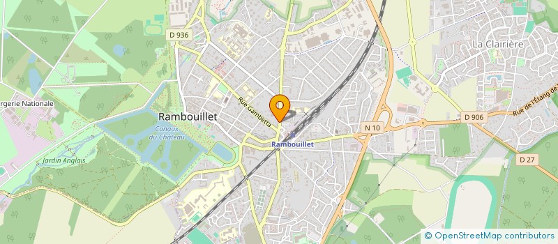 localisation de l'entreprise SEMMA à RAMBOUILLET