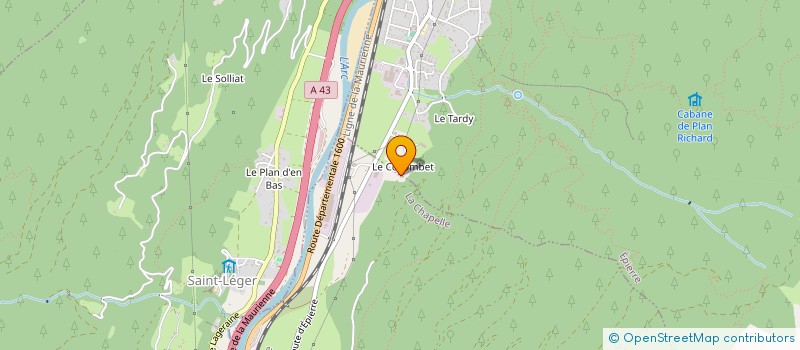 localisation de l'entreprise SEMMA INVEST  LA CHAPELLE