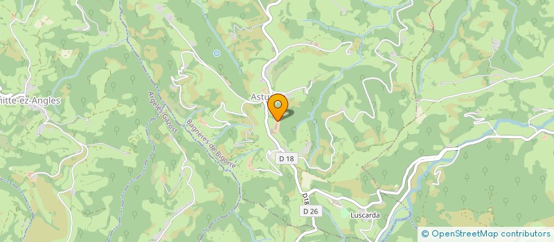 localisation de l'entreprise SEMMARTIN PHOTELEC  ASTUGUE