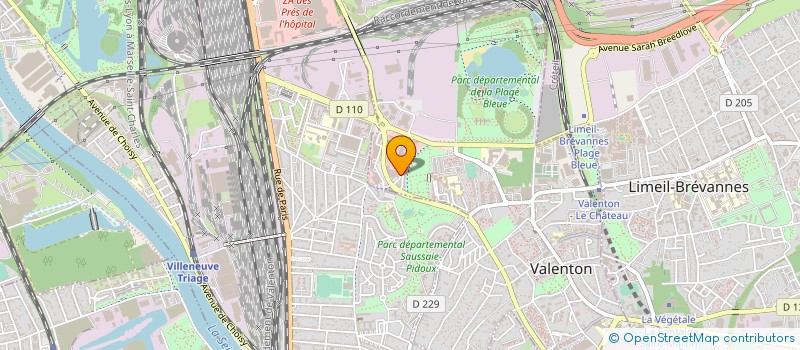localisation de l'entreprise SEMMEC GROUP' à VALENTON