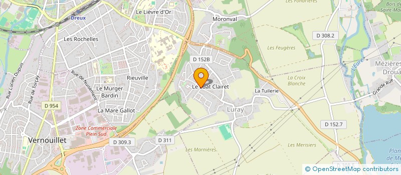 localisation de l'entreprise SEMMS SERVICES  LURAY