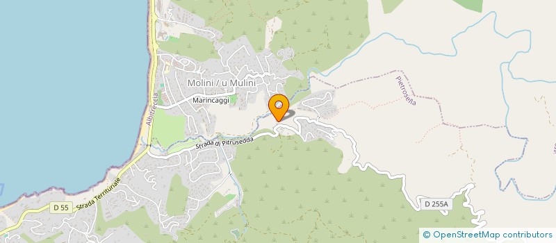localisation de l'entreprise SEMO à PIETROSELLA