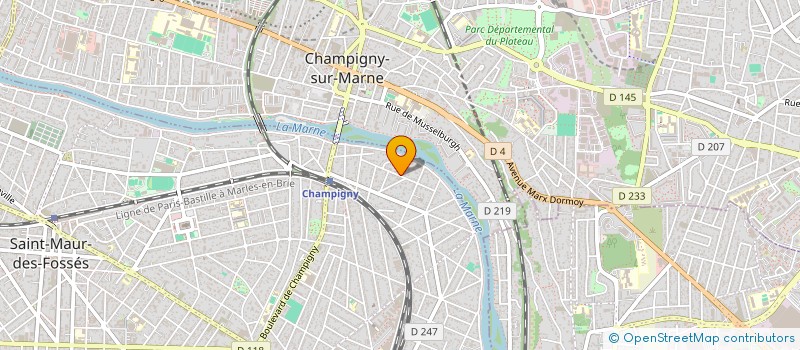 localisation de l'entreprise SEMOD à SAINT-MAUR-DES-FOSSES