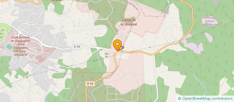 localisation de l'entreprise SEMOP POLE DE TRANSITION ENVIRONNEMENTALE DE LA DRACENIE  DRAGUIGNAN