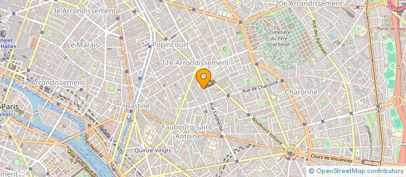 localisation de l'entreprise SEMP  PARIS