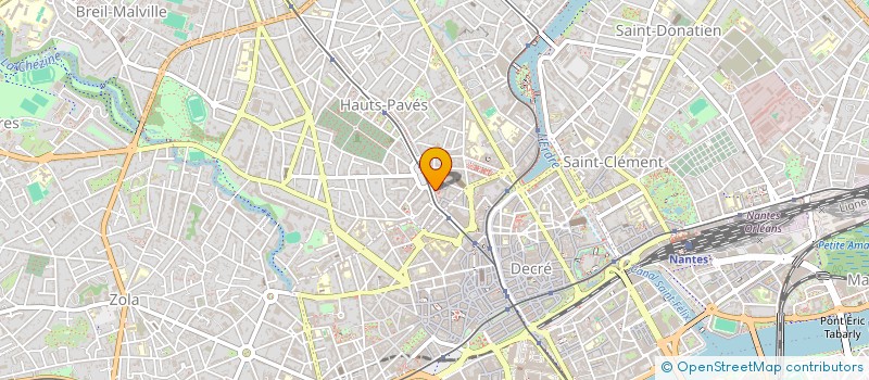 localisation de l'entreprise SEMPER  NANTES