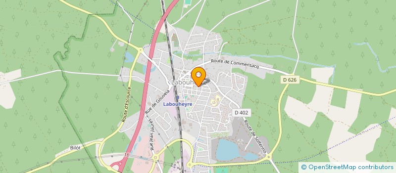 localisation de l'entreprise SEMPER & ADHUC à LABOUHEYRE