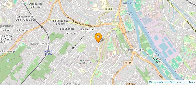 localisation de l'entreprise SEMPER ALTIOR  LE PECQ