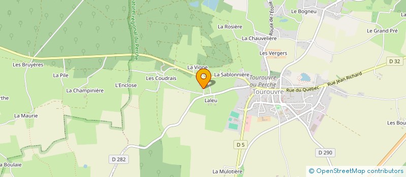 localisation de l'entreprise SEMPER FI CONSEIL à TOUROUVRE AU PERCHE