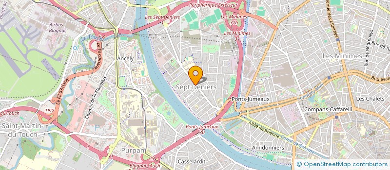 localisation de l'entreprise SEMPER VIRENS à TOULOUSE