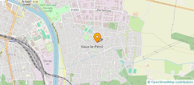 localisation de l'entreprise SEMPERVIR BRONZE D'ART à VAUX-LE-PENIL