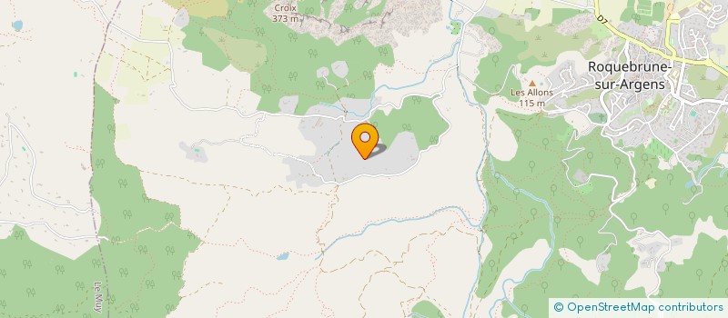 localisation de l'entreprise SEMPERVIRENS  ROQUEBRUNE-SUR-ARGENS
