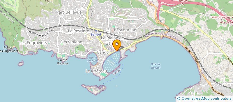 localisation de l'entreprise SEMPRE PIU à BANDOL