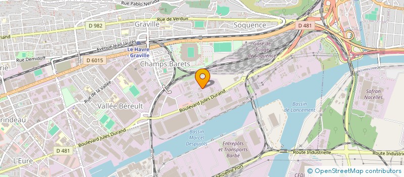 localisation de l'entreprise SEMPRE VIVU à LE HAVRE