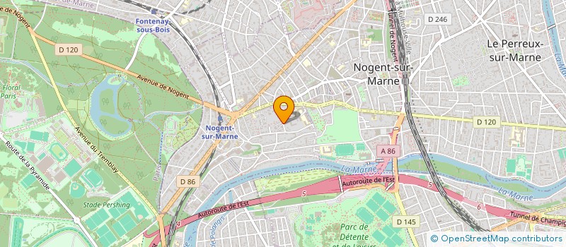 localisation de l'entreprise SEMREH  NOGENT-SUR-MARNE