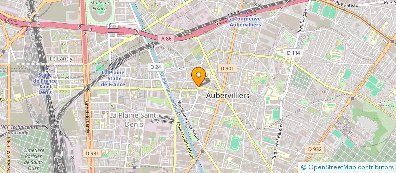 localisation de l'entreprise SEMSEM à AUBERVILLIERS