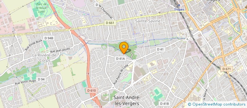 localisation de l'entreprise SEMSI INDUSTRIES à LAINES-AUX-BOIS
