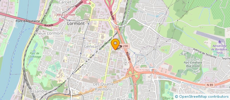 localisation de l'entreprise SEMTOR DISTRIBUTION à LORMONT