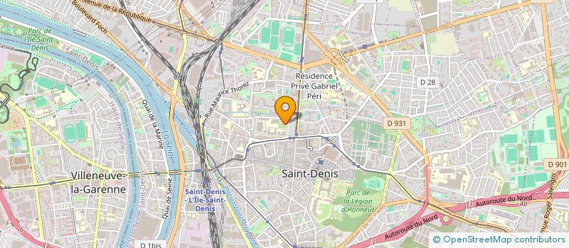 localisation de l'entreprise SEMUAEC à SAINT-DENIS