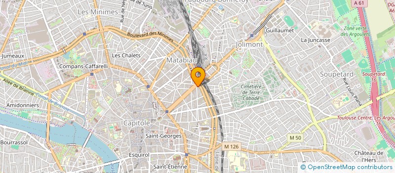 localisation de l'entreprise SEMYOSIS à TOULOUSE